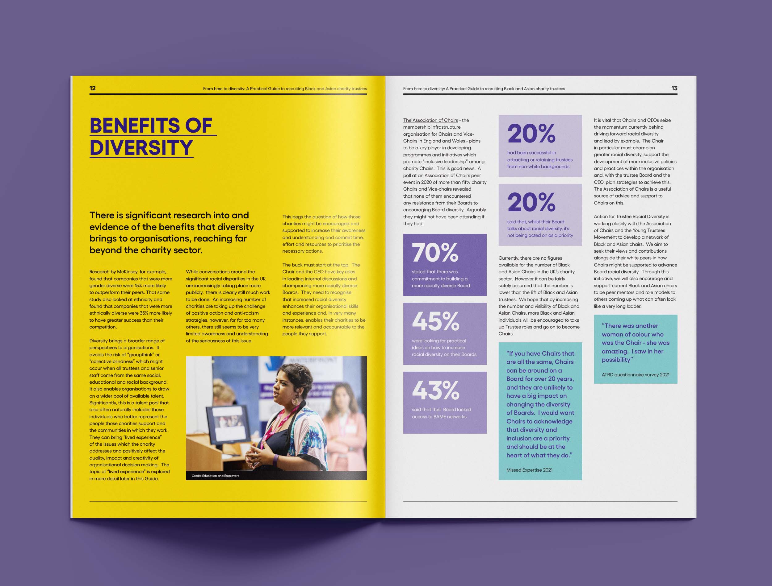 Mockup of ATRD report