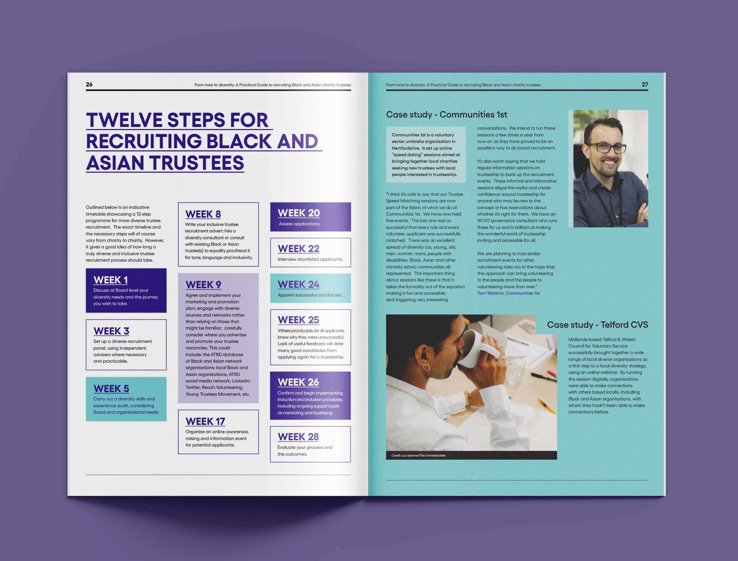 Mockup of ATRD report