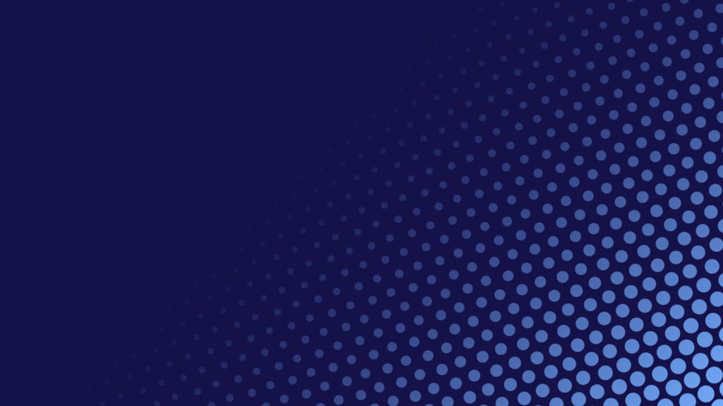 Fading dots pattern on Navy background